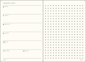 2025 Weekly Planner & Notebook Medium (A5) Dotted - NEW VARIANT