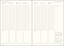 Load image into Gallery viewer, 2025 Week Planner B5,A5 &amp; B6+