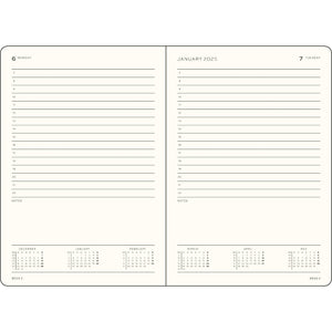 2025 Daily Planner Hardcover A5 Medium