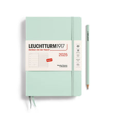 Load image into Gallery viewer, 2025 Weekly Planner &amp; Notebook Medium (A5) &amp; Pocket (A6) Hardcover