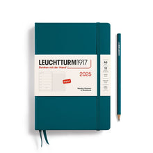 Load image into Gallery viewer, 2025 Weekly Planner &amp; Notebook Medium (A5) &amp; Pocket (A6) Hardcover