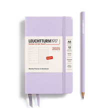 Load image into Gallery viewer, 2025 Weekly Planner &amp; Notebook Medium (A5) &amp; Pocket (A6) Hardcover