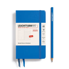 Load image into Gallery viewer, 2025 Weekly Planner &amp; Notebook Medium (A5) &amp; Pocket (A6) Hardcover